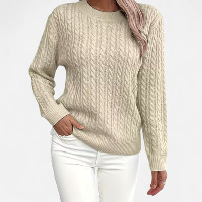 Valentina | Women’s Casual Round-Neck Sweater