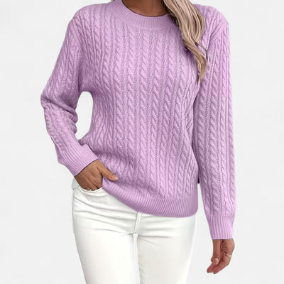 Valentina | Women’s Casual Round-Neck Sweater