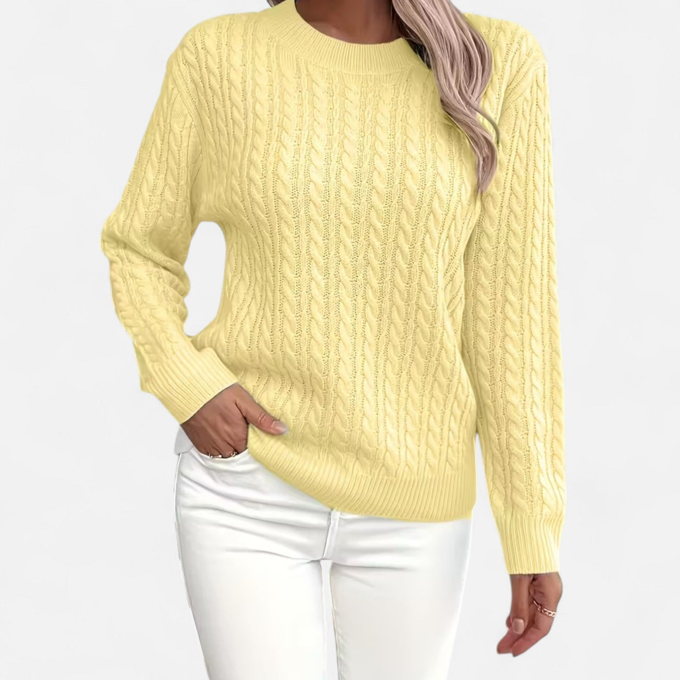 Valentina | Women’s Casual Round-Neck Sweater