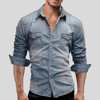 Auden | Men’s Classic Denim Shirt