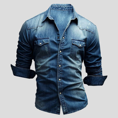 Auden | Men’s Classic Denim Shirt
