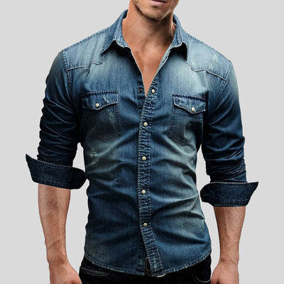 Auden | Men’s Classic Denim Shirt