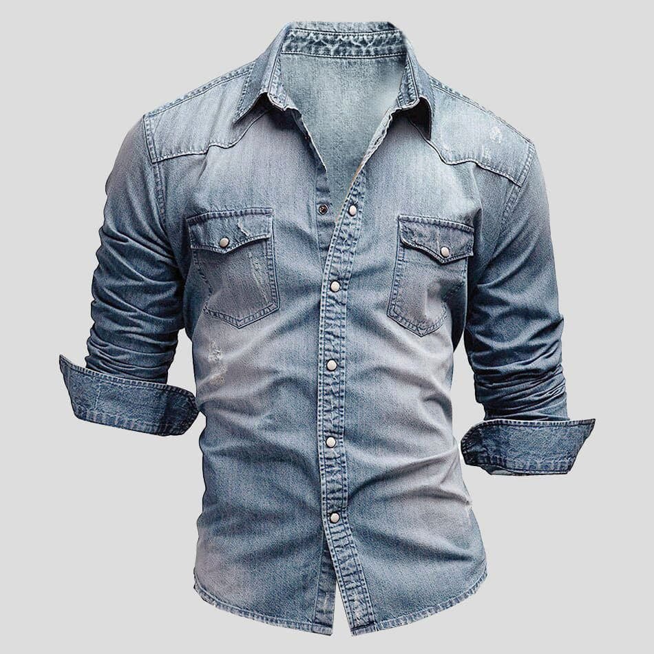 Auden | Men’s Classic Denim Shirt