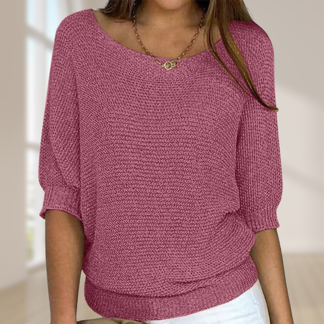Blakely | Women’s Half-Sleeve Knit Sweater