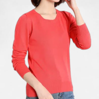 Tatiana | Women’s Merino Wool Sweater – Timeless O-Neck Elegance