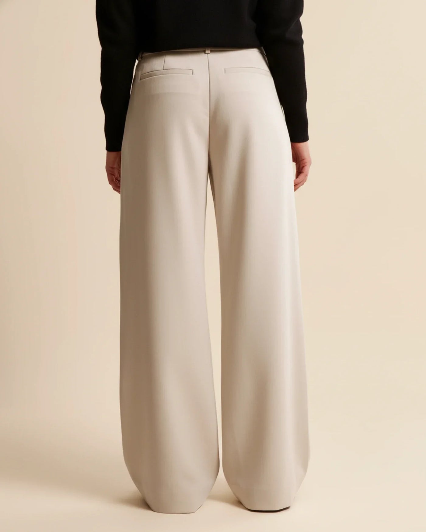 Ava | Women’s High Waist Pleated Tailored Trousers