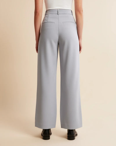 Ava | Women’s High Waist Pleated Tailored Trousers