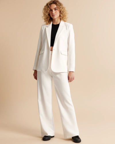 Ava | Women’s High Waist Pleated Tailored Trousers