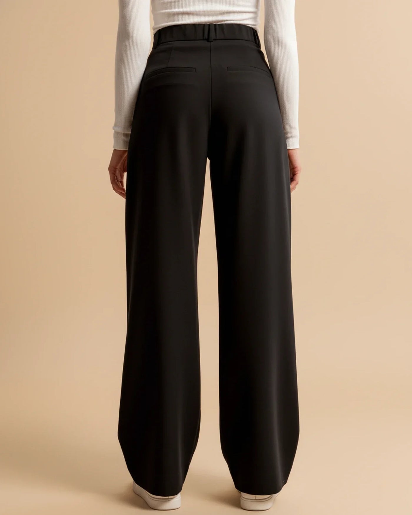 Ava | Women’s High Waist Pleated Tailored Trousers