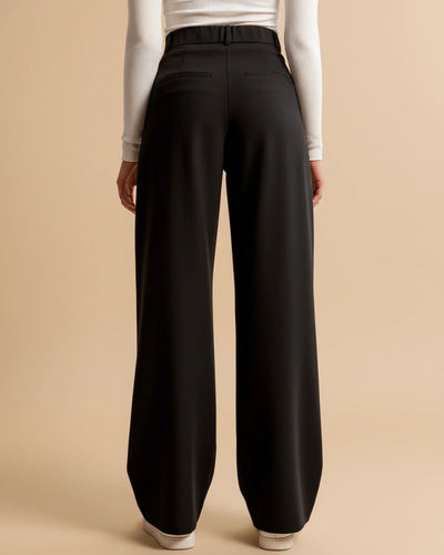 Ava | Women’s High Waist Pleated Tailored Trousers